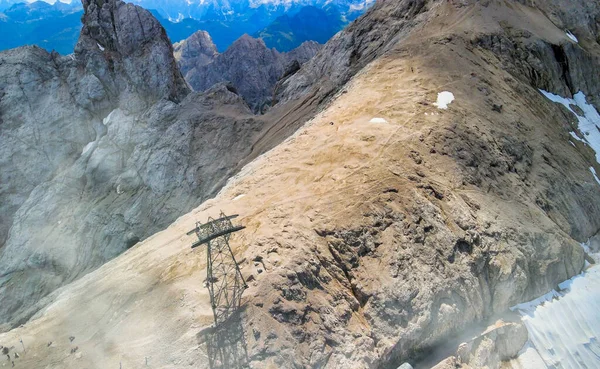 Dolomiti Veduta Aerea Dalla Marmolada Italia — Foto Stock