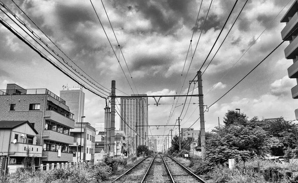 Tokyo Aug Straten Van Japan Capital Augustus 2013 Tokio Wordt — Stockfoto