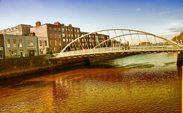 Dublin Mar Toeristen Lopen Straten Van Stad Maart 2010 Dublin — Stockfoto