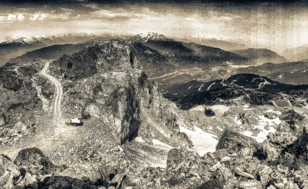 Berge Von Whistler Bereich Canada Rundblick — Stockfoto