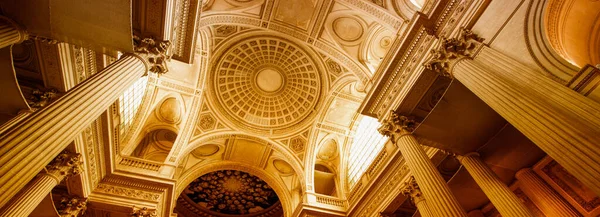 Paris Frankrijk Beroemde Pantheon Interieur Unesco Werelderfgoed — Stockfoto