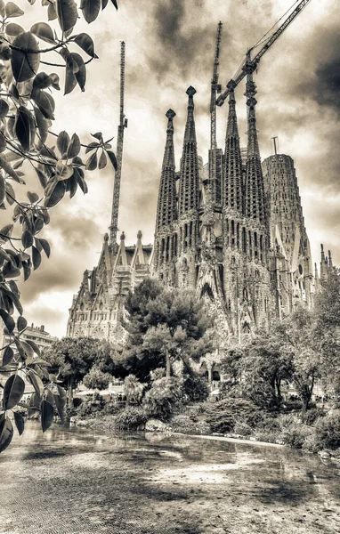 Barcelona Mai 2018 Aussen Der Sagrada Familia Das Ist Das — Stockfoto