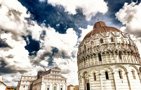 Square Miracles Pisa Tuscany Italy — Stock Photo, Image