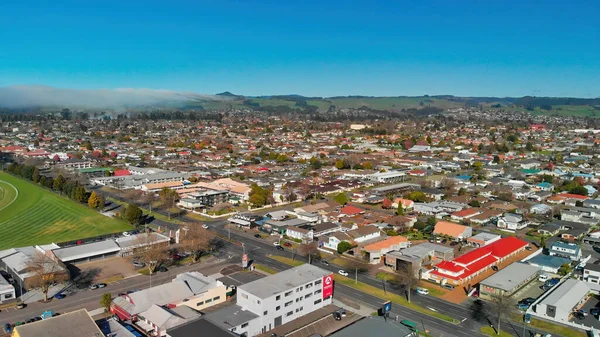 Rotorua New Zealand September 2018 Aerial View Countdown Supermarket Car — Stock Photo, Image