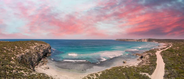 Pennington Bay Uma Praia Maravilhosa Kangaroo Island Austrália Sul Vista — Fotografia de Stock