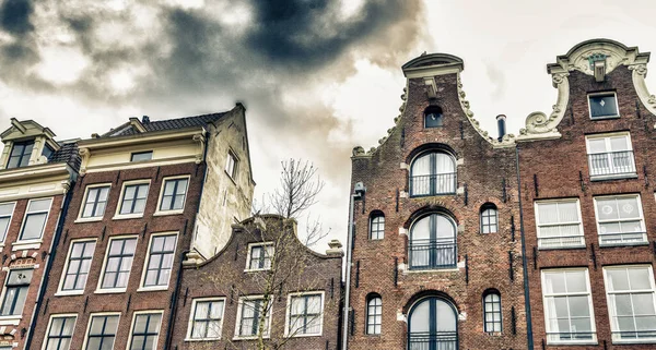 Gebouwen Amsterdam Nederland — Stockfoto