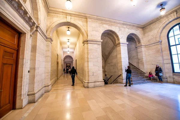 New York City Novembre 2018 Bibliothèque Publique Intérieur New York — Photo