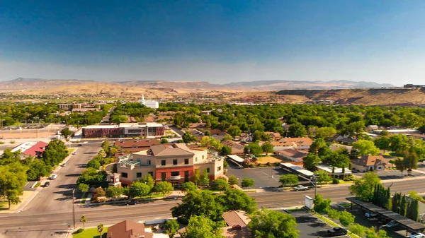 George Luchtfoto Skyline Het Zomerseizoen Nevada Verenigde Staten — Stockfoto