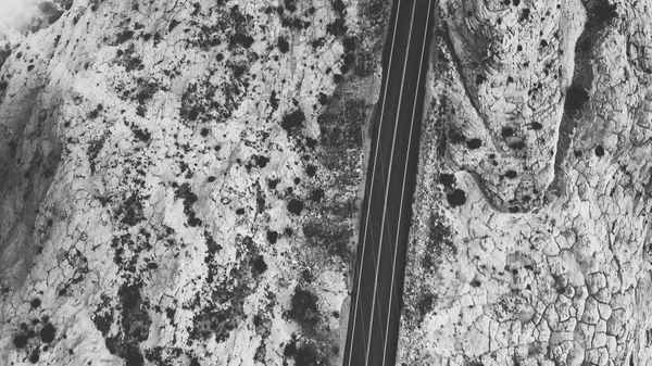 Вид Зверху Повітряну Дорогу Через Каньйон — стокове фото