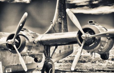 GREYBULL, WY - 2109 Temmuz: Uçuş ve Hava İtfaiyesi Müzesi. Kar amacı gütmeyen özel bir hava ve uzay müzesi..