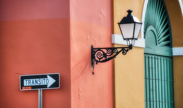 Χρώματα Του Σαν Χουάν Πρωτεύουσα Του Πουέρτο Ρίκο Καραϊβικής — Φωτογραφία Αρχείου