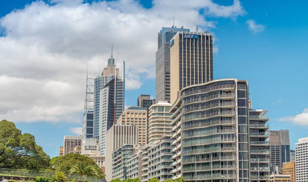 Sydney October 2015 Sydney Skyline Buildings Sydney Attracts Million Tourists — Stock Photo, Image