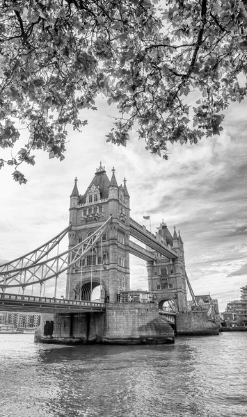 River Thames Tower Bridge Dia Outono Londres — Fotografia de Stock