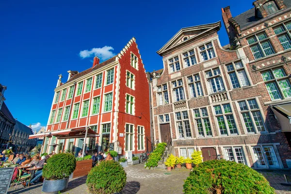 Ghent Belgium Nisan 2015 Gent Belçika Daki Tarihi Şehir Merkezinde — Stok fotoğraf