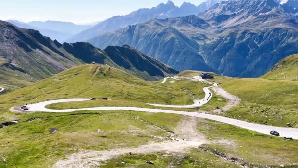 Βουνά του Εθνικού Πάρκου Grossglockner, Αυστρία. — Αρχείο Βίντεο