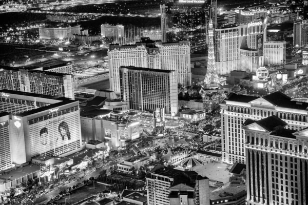 Las Vegas นายน 2018 มมองทางอากาศของ Strip และเม องใหญ คาส โนและโรงแรม — ภาพถ่ายสต็อก