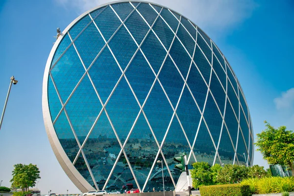 Abu Dhabi Uae December 2016 View Aldar Headquarters Building First — Zdjęcie stockowe