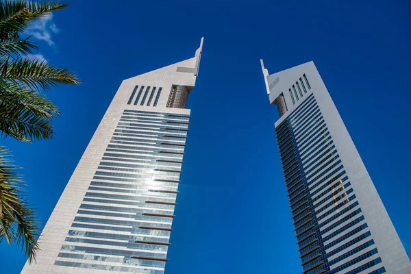 Dubai Emiratos Árabes Unidos Diciembre 2016 Moderno Horizonte Del Centro — Foto de Stock