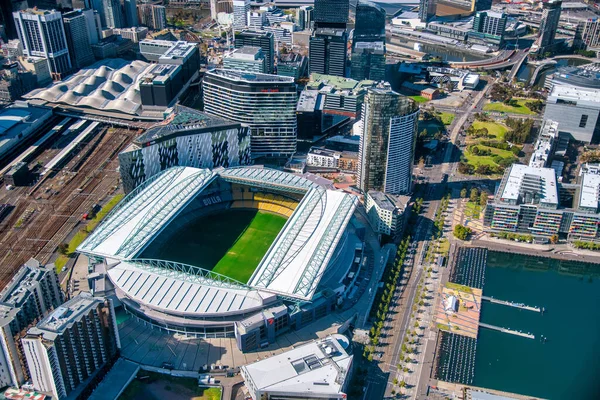 Melbourne Oostenrijk September 2018 Luchtfoto Van Melbourne Cricket Ground Vanuit — Stockfoto