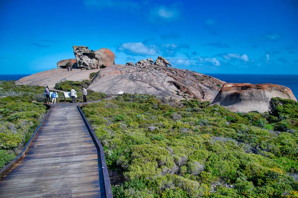 Kangaroo Island Australia Wrzesień 2018 Niesamowite Skały Wzdłuż Parku Narodowego — Zdjęcie stockowe