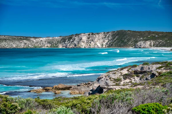 Piękna Plaża Pennington Bay Kangaroo Island Australia — Zdjęcie stockowe
