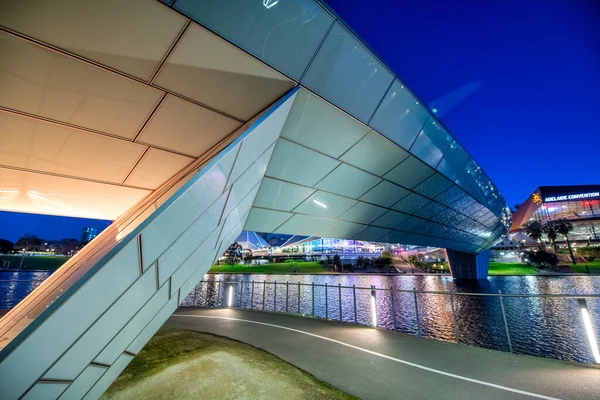 Adelaide Australia September 2018 Night View Convention Center Area City — Stockfoto