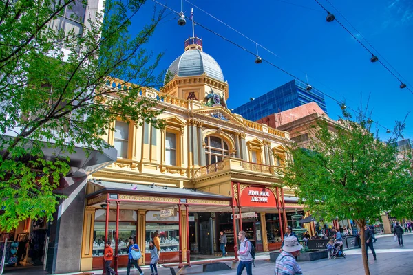 Adelaide Australia Septiembre 2018 Calles Edificios Ciudad Día Soleado —  Fotos de Stock