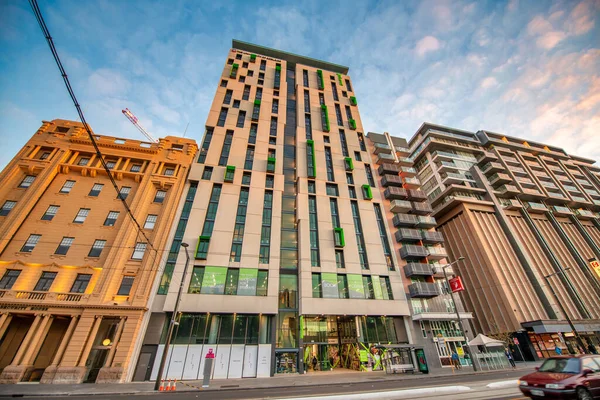 Adelaide Australia September 2018 City Streets Buildings Sunny Day — 图库照片