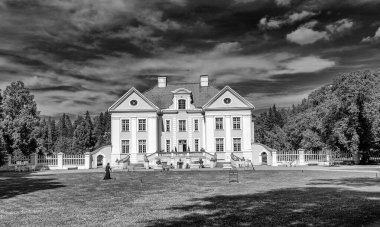 PALMSE, ESTONIA - JULY 14. 2017: Palmse Manor is a famous tourist attraction in Estonia