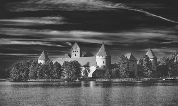 Trakai Island Castle Museum Summer Season Trakai Village Lithuania — ストック写真