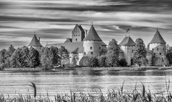 Trakai Island Castle Museum Summer Season Trakai Village Lithuania — Foto de Stock