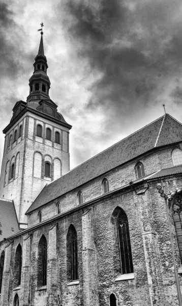 Igreja São Nicolau Tallinn Cidade Velha Estónia — Fotografia de Stock