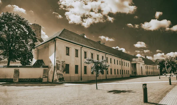 Museo Nazionale Della Lituania Vilnius Una Giornata Sole Limpido — Foto Stock