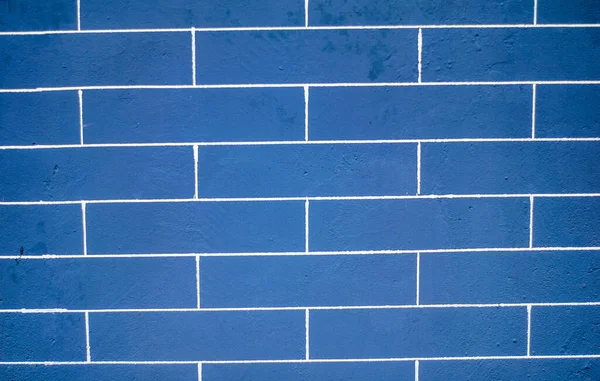 Blue Tiles White Borders — Stock Photo, Image