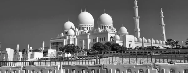 Abu Dhabi Emiratos Árabes Unidos Diciembre 2016 Mezquita Sheikh Zayed — Foto de Stock