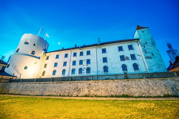 Castillo Riga Atardecer Letonia —  Fotos de Stock