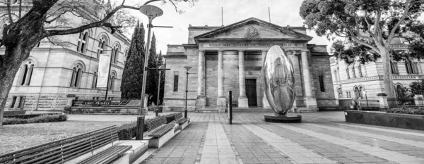 Adelaide Austrália Setembro 2018 Vista Exterior Edifício Galeria Arte Austrália — Fotografia de Stock