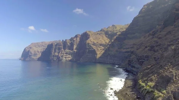 Los Gigantes Mountains Aerial View Tenerife Spain — Stock Photo, Image