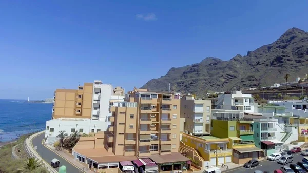 Tenerife Spanien September 2016 Luftaufnahme Von Bajamar Einem Sonnigen Tag — Stockfoto