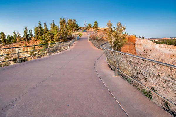 Piękny Taras Nad Parkiem Narodowym Bryce Canyon Usa — Zdjęcie stockowe