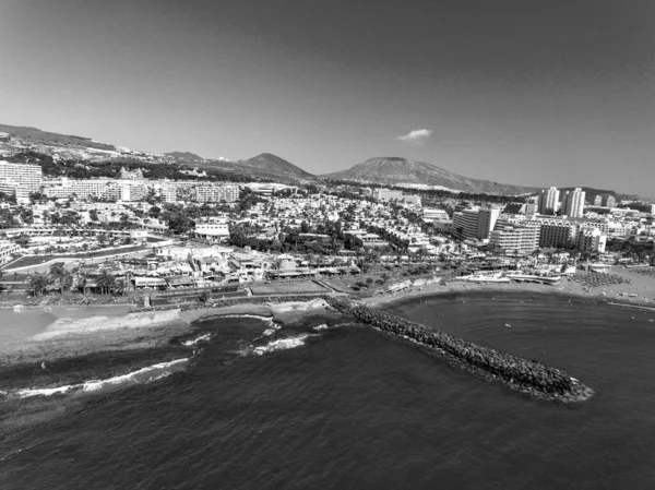 Playa Del Bobo Och Kustlinjen Costa Adeje Teneriffa Kanarieöarna — Stockfoto