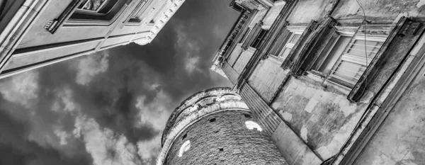 Galata Tower Istanbulu Nočními Světly Turecko — Stock fotografie