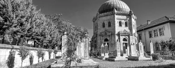 Istanbul Türkei Oktober 2014 Antiker Friedhof Und Kuppel Sultanahmet Gebiet — Stockfoto