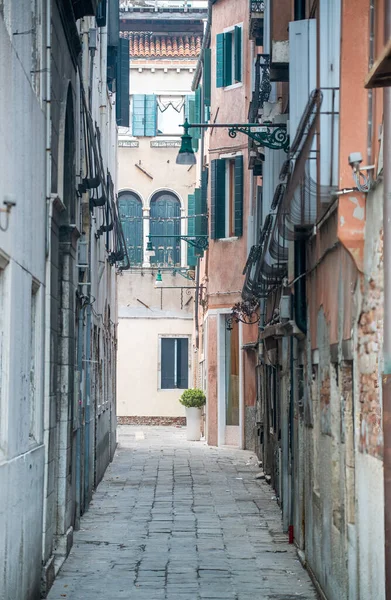 Calles Estrechas Venecia Italia —  Fotos de Stock