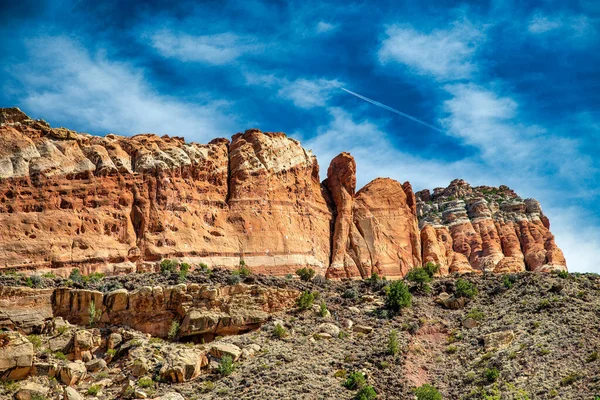 Red Rocks Capitol Reef National Park — Stock Photo, Image