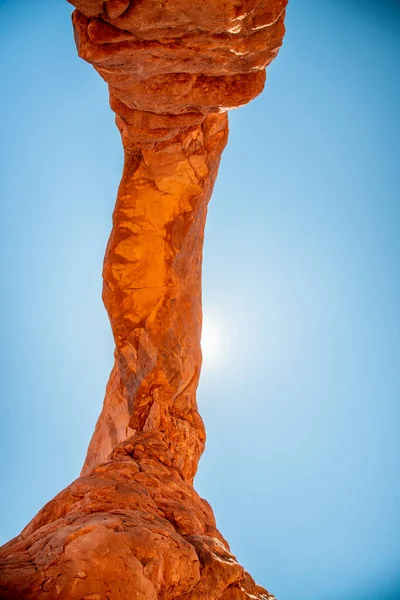 Turret Arch Arches National Park Utah Summer Season — Stock Photo, Image