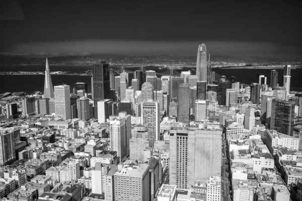 San Francisco California Agosto 2017 Vista Aérea Del Horizonte Ciudad — Foto de Stock