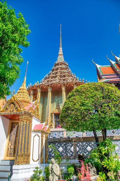 Bangkok Tayland Ocak 2020 Turistler Güneşli Bir Günde Wat Phra — Stok fotoğraf