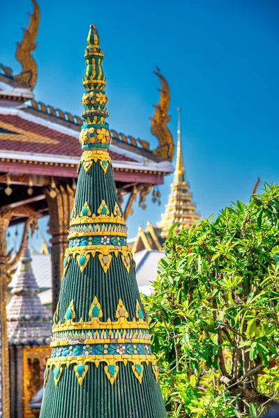 Wat Phra Kaew Grand Palace Bancoc — Fotografia de Stock