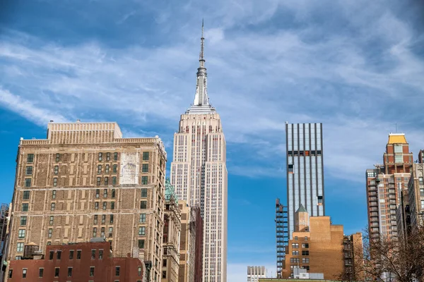 Veduta Aerea Midtown Manhattan Skyline New York — Foto Stock